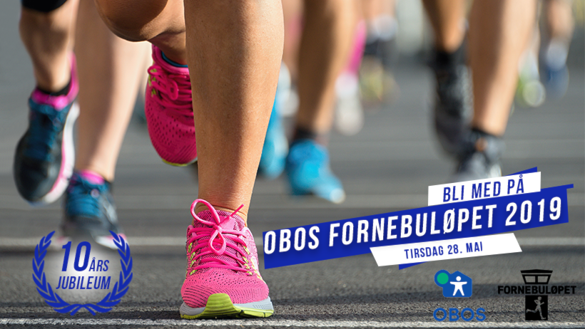 Dato for Fornebuløpet 2019 er fastsatt